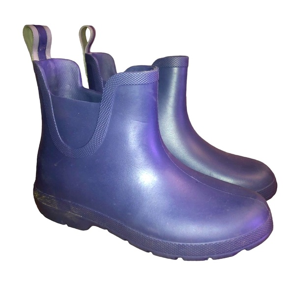 totes Shoes - Totes Chelsea Ankle Rain Boots Size 7 Like New Condition Navy Blue Waterproof